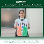 Colours of Unity: Ghar-Ghar Tiranga Poster Competition August 2024 Pic 2